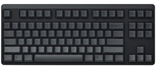 REALFORCE R4 키보드 하이브리드 텐키리스 45g 영어 배열 블랙 R4HD11, NONE, NO, 무접점
