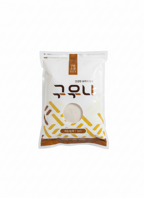 국산 구운천일염 가는입자 5kg 비닐포장 식당 가정용 꽃소금 죽염대용 조리용 구이용 리필용 한식 중식 일식 양식, 1개