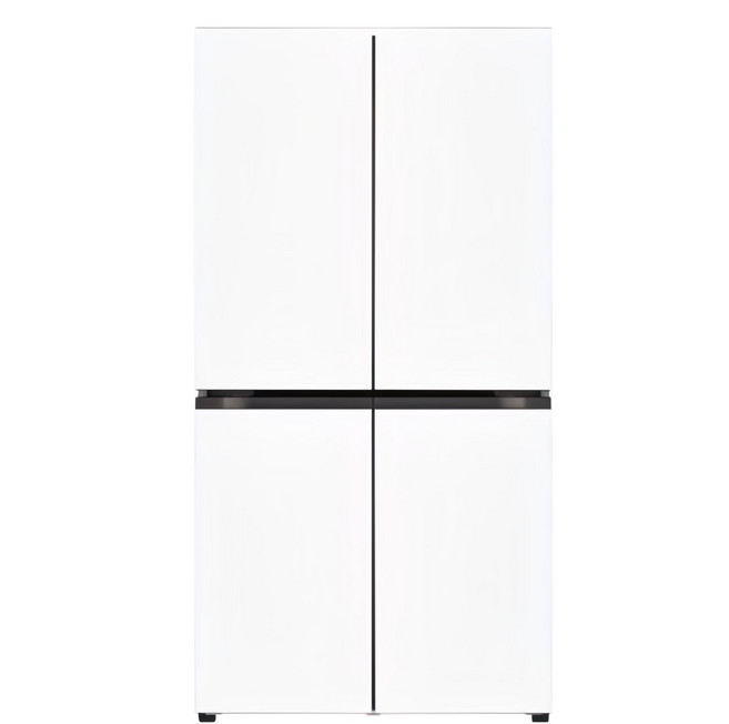 [색상선택형] LG전자 오브제컬렉션 870L 베이직 상냉장 하냉동 프리스탠딩 4도어 메탈 디오스 냉장고 방문설치, T875MHH012