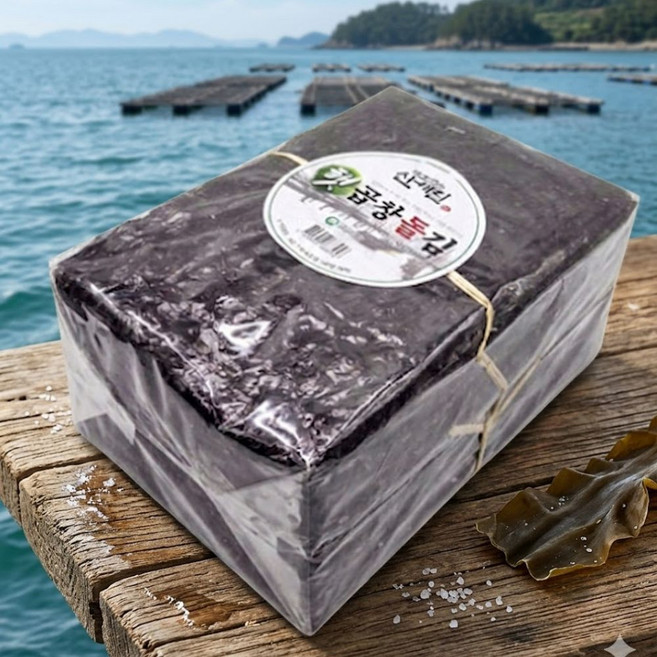 2026년 국내산 청정바다 햇 곱창 재래 돌김 100매, 1개, 350g