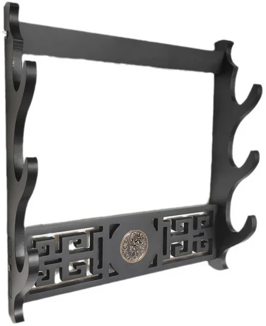 칼홀더 벽 마운트 벨벳 패딩 카타나 스탠드 사무라이 검 디스플레이 랙-Taichi 1/2/3/4 Tier, 05 3 Tier