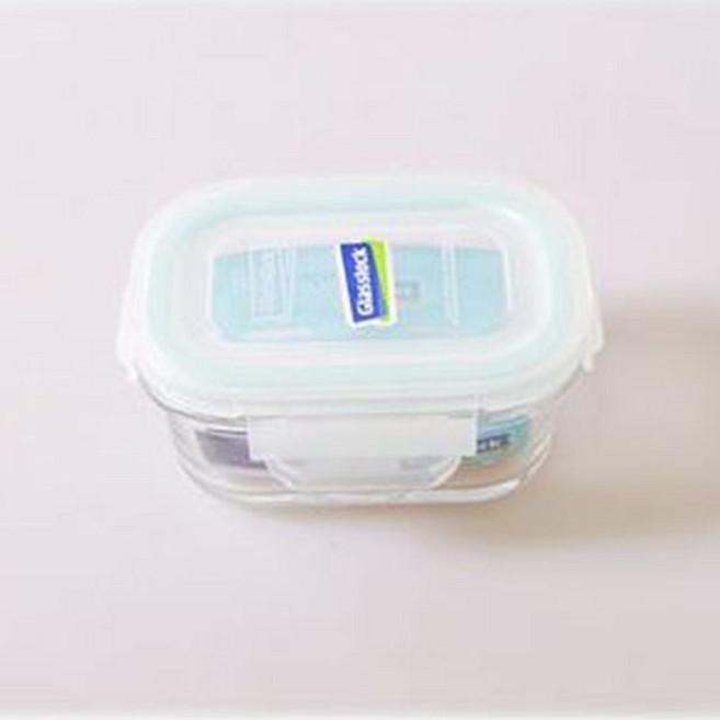 글라스락 직사각(150ml) 유리반찬통 미니반찬통 nru04139KO, 1개