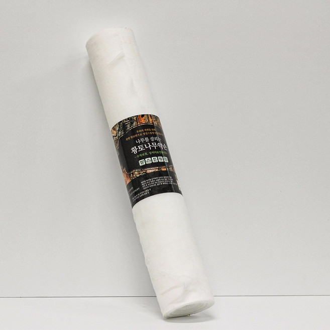 황토나무의사 소나무 영양제 수목보호 황토바르기 흡착포 45cm*3600cm 바른황토, 1개