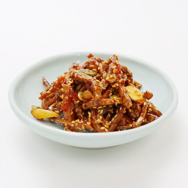 [모든반찬] 먹물오징어채조림, 1개, 400g