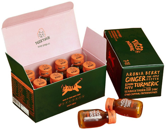 타이거모닝 이뮨샷 진저샷 비타민 아로니아, 16개, 40g