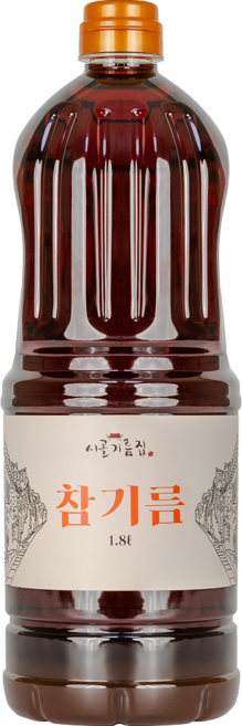 업소용 대용량 참기름 방앗간에서 직접짠 중국산 매장용 식당용, 1개, 1.8L