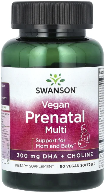 Swanson 비건 프리네이탈 멀티 비건 소프트젤 90정, Swanson비건프리네이탈멀티비건소프트젤90정, 1개 - 쿠팡