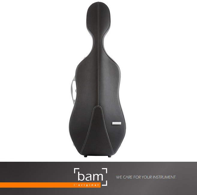 [BAM] 뱀 레뚜왈 하이테크 슬림 첼로 케이스 ET1005XLN - 블랙, 1개