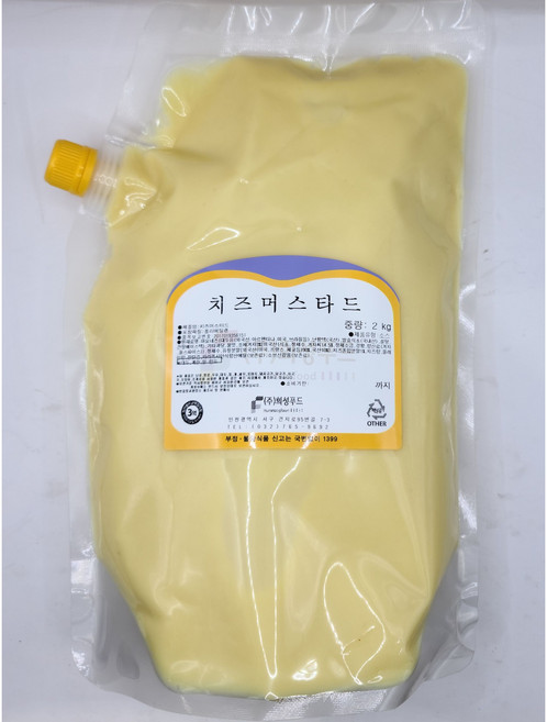 희성) 치즈맛 머스터드 2kg, 1개