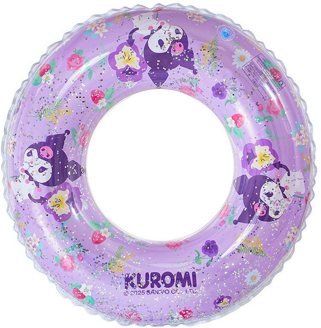맵시아이 산리오 캐릭터 튜브 여름 물놀이 어린이 수영용품, 1개, 쿠로미70#