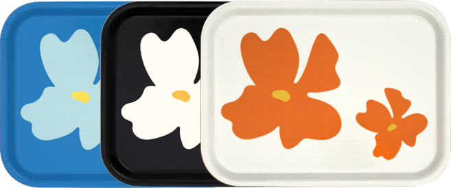 라라민트 스웨덴 자작나무 우드 사각 트레이, 1개, 오션 도로시