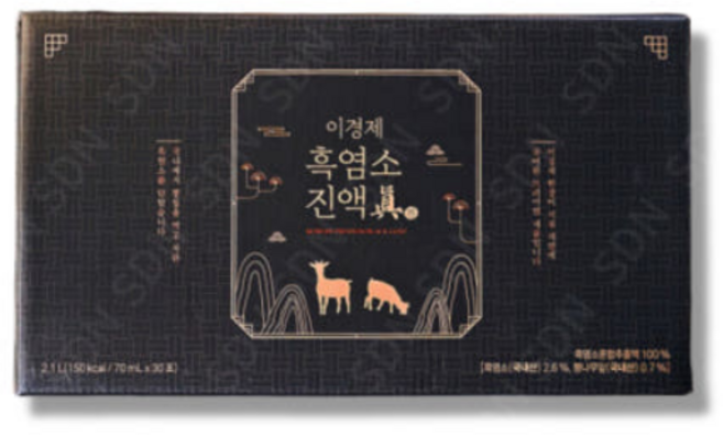 래오이경제 흑염소진액 진, 2.1L, 1개