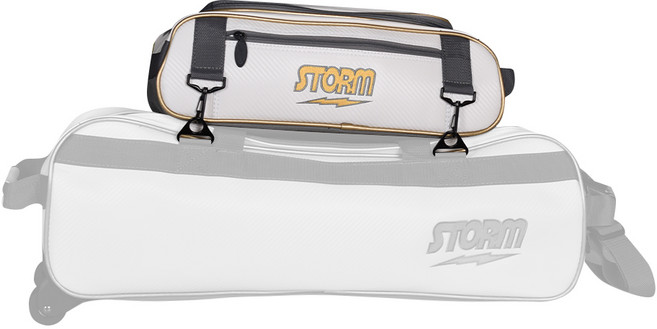 [웰컴볼링]STORM SHOES BAG VOLT_WHITE/GOLD / 스톰 슈즈 가방 볼트_화이트/골드, WHITE/GOLD, 1개