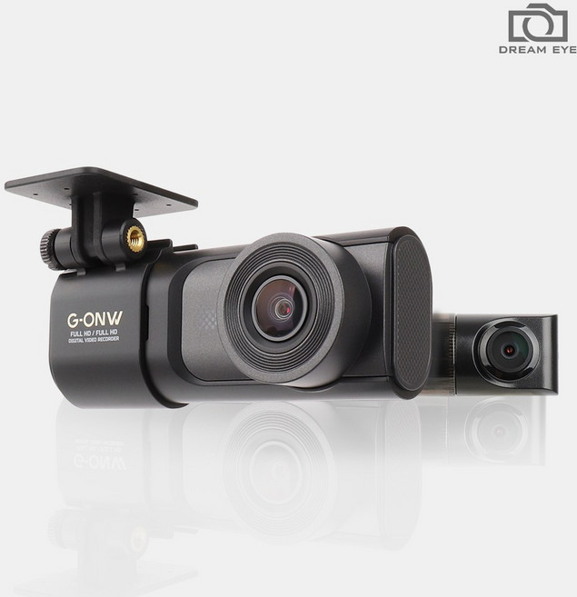 드림아이 G-ON W 빌트인 캠 순정 타입 1.9인치 FHD 2채널 와이파이 스마트폰 연동 블랙박스, G-ON W 2채널 완제품, 256GB