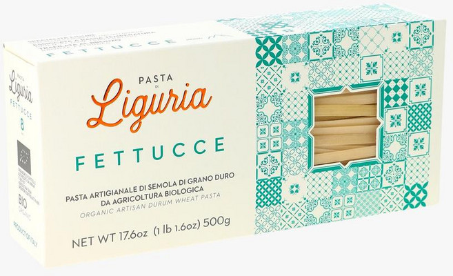 프랑스 파스타 디 리구리아 Pasta di Liguria 페투치니 듀럼밀 세몰리나 파스타, 6개, 500g