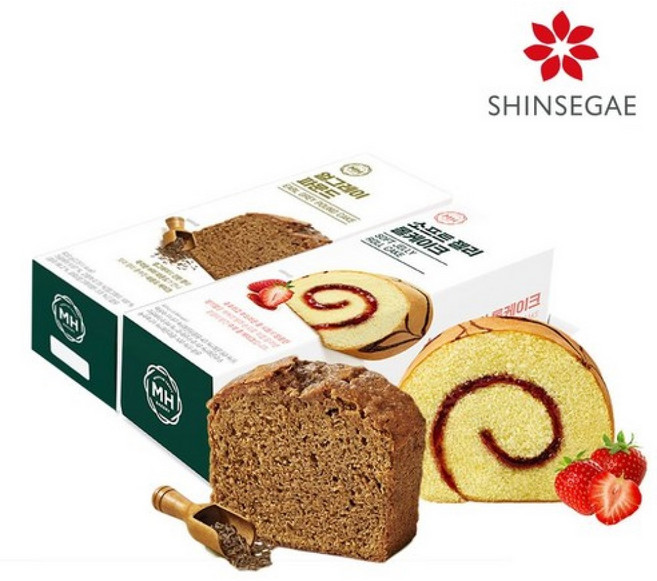 밀크앤허니 파운드케이크 소프크젤리롤+얼그레이파운드, 1세트, 1.14kg