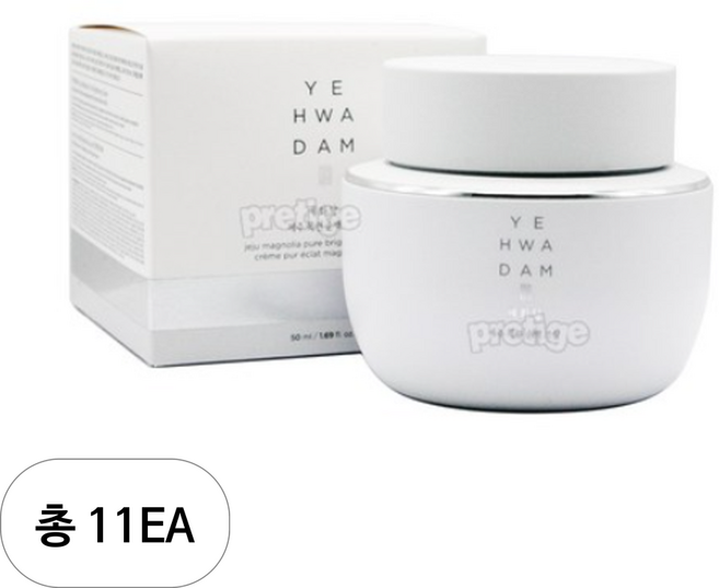 더페이스샵 예화담 제주 목련 순백 크림, 50ml, 11개