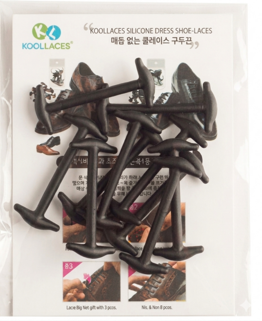 묶지마요 구두끈 매듭없는 깔끔핏 고무줄 신발끈 노타이