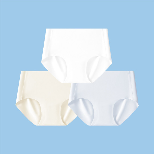 무아미아 초경량 에어리 심리스 팬티 노라인 무봉제 아이스 쿨 고탄력 3장