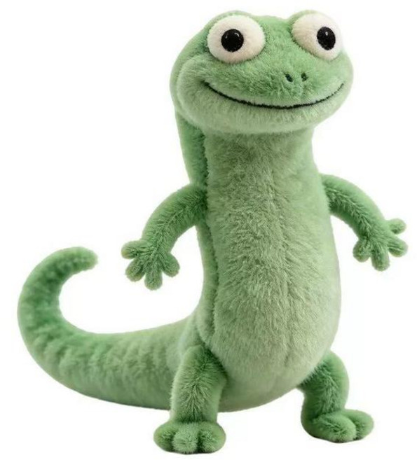Lizard Tom 蜥蜴毛絨玩偶 喬治國王 周邊 海狸毛絨公仔 布偶, 蜥蜴,15釐米吊飾, 1個