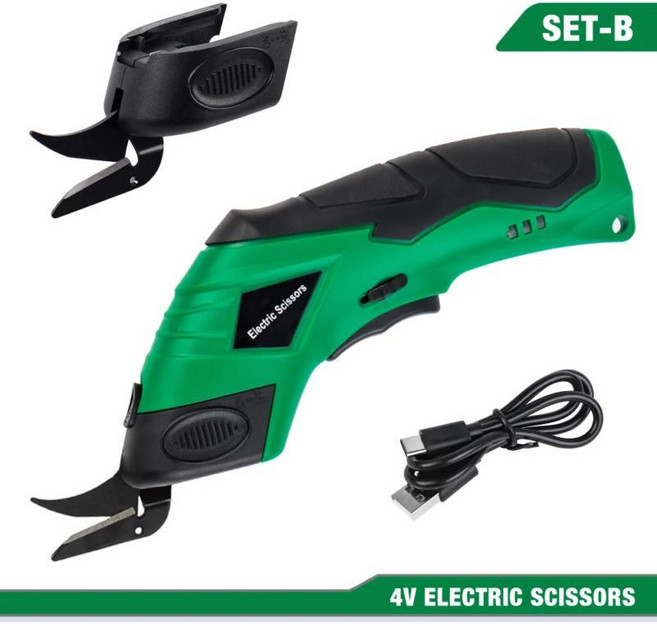 전기 가위 전문가용 무선 재봉 터프팅 절단 도구 칼날, 1개