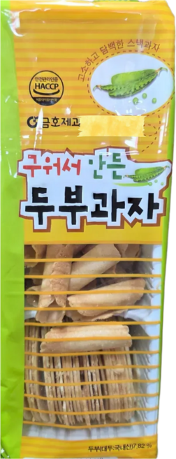 금호제과 구워서 만든 두부과자 저나트륨 주전부리 단체간식 행사 벌크간식 추억의과자 대용량간식 건강간식 웰빙간식 국민간식 아이들간식 할머니간식 노인정 어르신간식, 4개, 180g