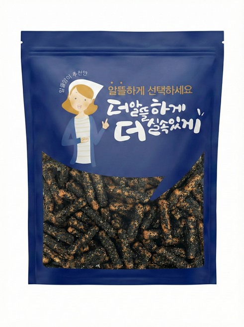 [가성비 대용량 1kg] 구운 참마 흑임자스틱 건강간식 어르신간식 부모님간식 간편간식 명절선물 전통간식 사무실간식, 1개, 1kg
