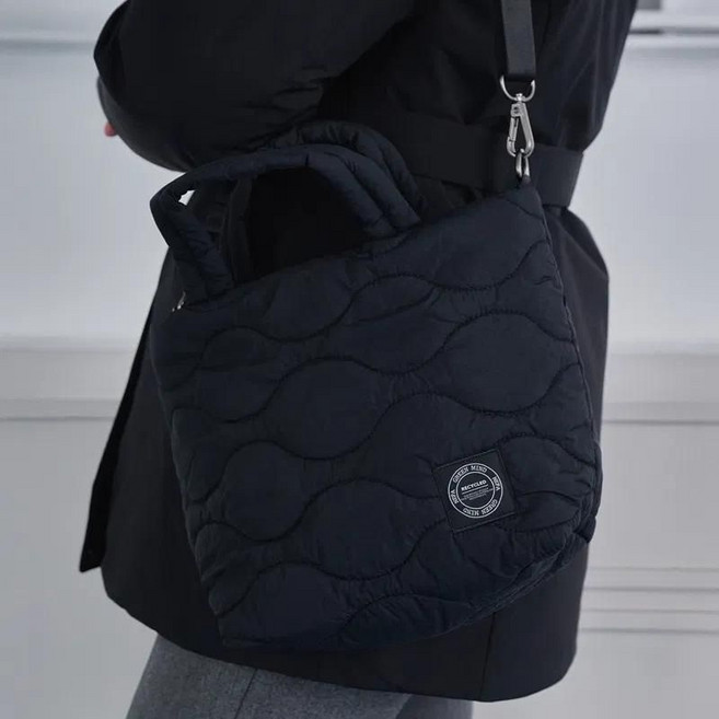 네파 써모퍼프 미듐 토트백 7LE7521 7LE7521DG, 카키