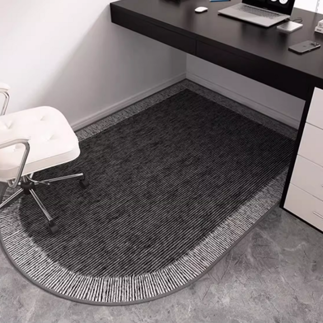 헤디야 바닥보호 긁힘방지 아치형 의자매트