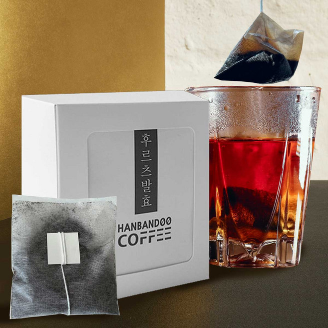 한반두커피 5종류 발효 커피 프리미엄 티백 커피 10g 1개 10개입