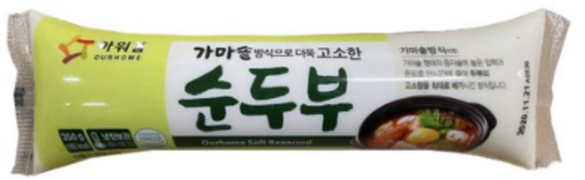 아워홈 순두부, 10개, 1kg