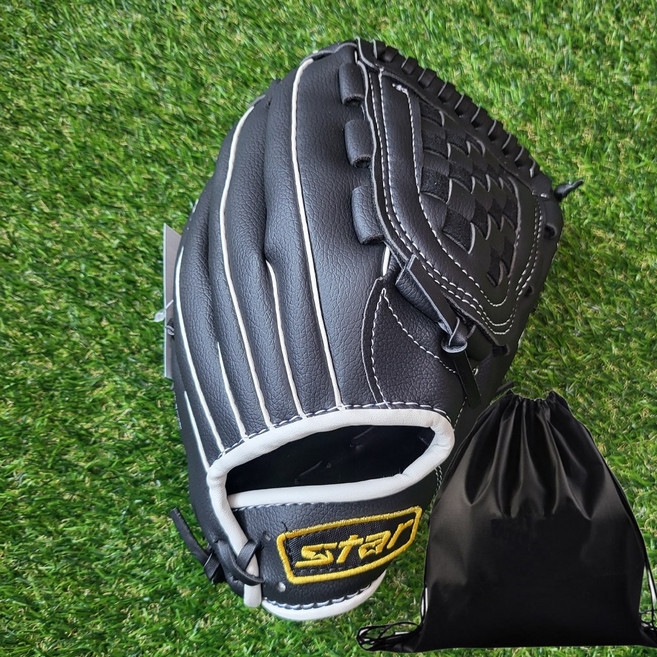 스타 야구글러브 파워플레이 올라운드 투센 파우치, 1세트, 블랙