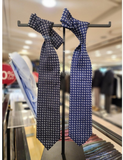 NC불광점 레노마 셔츠 #대박 세일# 이태리 수입 넥타이 명품 카파넬라 일반폭 실크 100% 타이 KHSTT1-001-DB NY