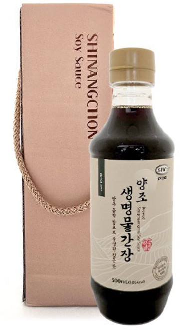신앙촌 양조 생명물간장 500ml, 1