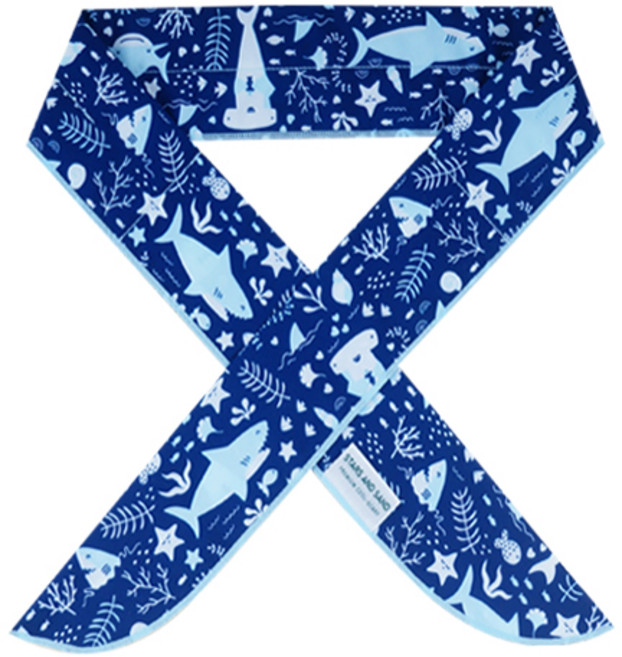 별과모래 쿨스카프 아이스머플러 아이스크림, 없음