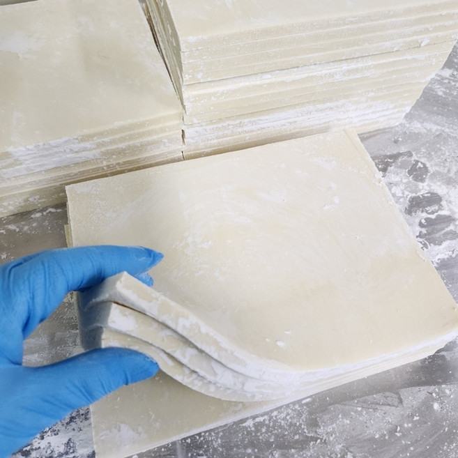 [우동면 반죽A] 쌀밀가루로 반죽 더욱 고소하고 쫄깃한 생우동 업소용 제면기전용, 1개, 2.4kg