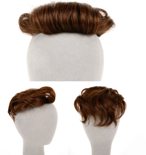 고운머리 HT21 인모 픽아웃 볼륨업 탑피스 중형, 1개, 자연검정