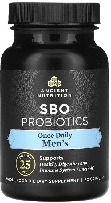 앤시언트뉴트리션 SBO 프로바이오틱스 남성용 캡슐30정 프로바이오틱 PROBIOTIC PROBIOTICS, 30 캡슐 - 쿠팡