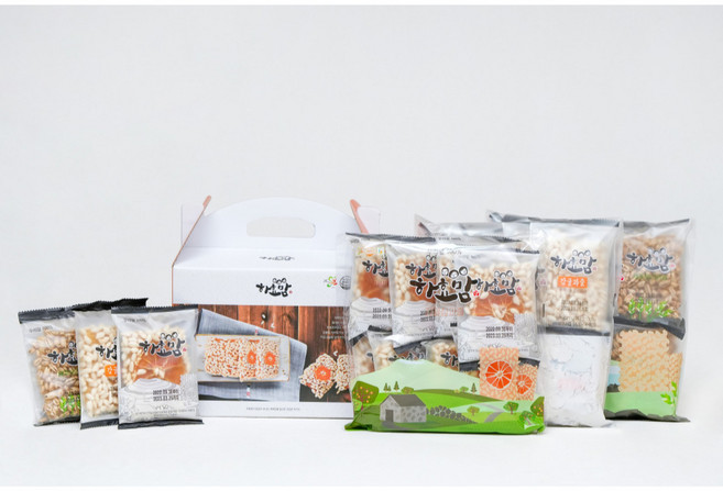 잘먹는제주 하효맘 혼합과즐 3세트:감귤1봉(8개입)+보리1봉(8개입)+감귤칩1봉(8개입) / 5세트:감귤2봉(16)+보리1봉(8)+감귤칩2봉(16) 제주도 특산품선물세트, 3세트, 240g