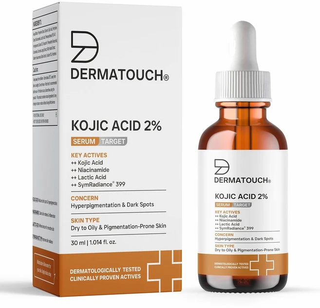 DERMATOUCH Kojic Acid 2% Serum | Best for Hyperpigmentation Uneven Skin Tone & Dark Spots 30ml, 1개 - 쿠팡