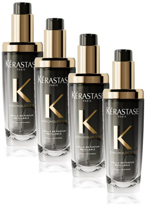 케라스타즈 크로놀로지스트 퍼퓸 헤어오일 Kerastase Chronologist Perfume Hair Oil, 4개, 75ml