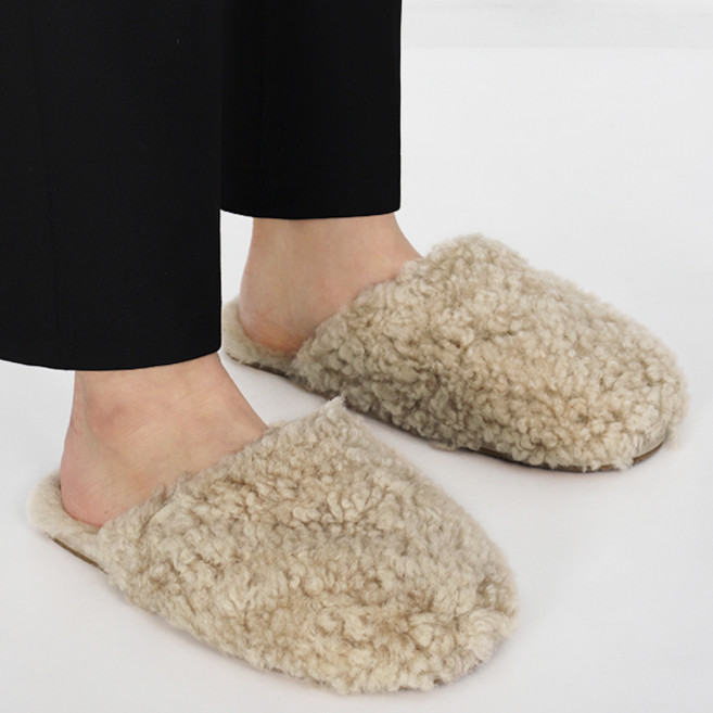 어그 UGG 여성 털슬리퍼 겨울슬리퍼 맥시 컬리 슬라이드