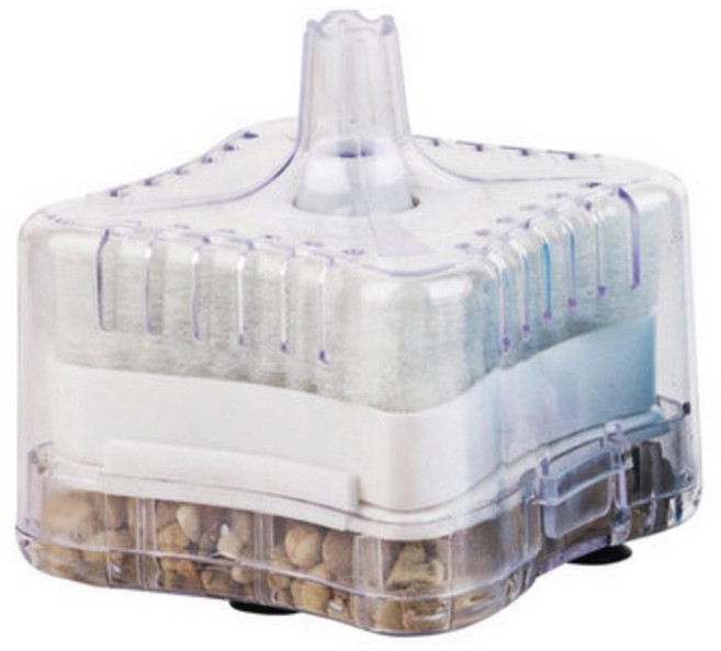 氣動式過濾器 魚缸吸便器, 白色培箘水妖精, 1個