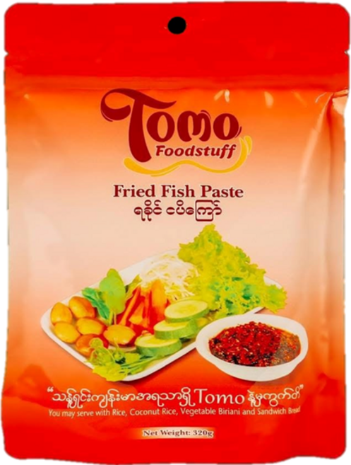라카인피시소스페이스트 Rakhine Fried Fish Paste, 1개, 320g