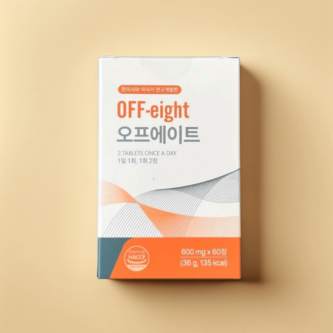 오프에이트 브로멜라인 고함량 85% 녹차추출물 첨가, 1개, 60정