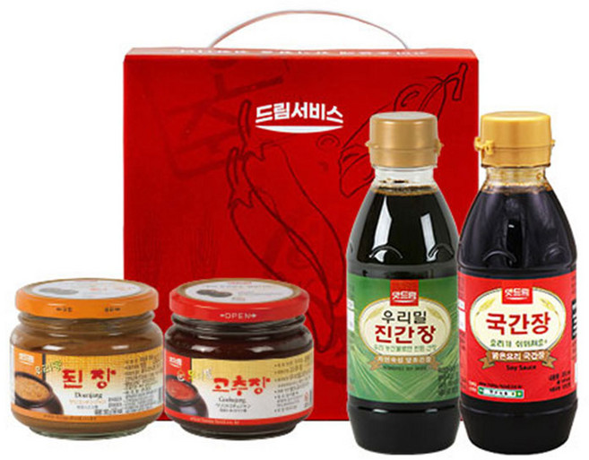 한주 우리밀고추장 선물세트 B호, 1세트, 1.7kg