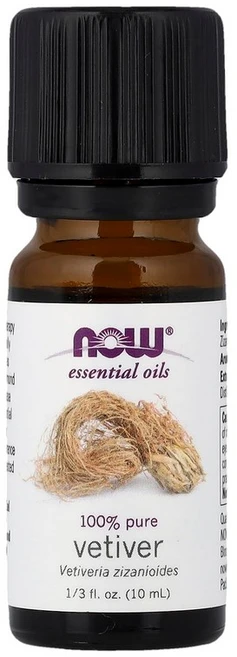 NOW Foods 에센셜 오일 100% 순수 베티버 10ml (1/3 fl oz) Foods (나우 푸드), 9.759 ml, 1 - 쿠팡