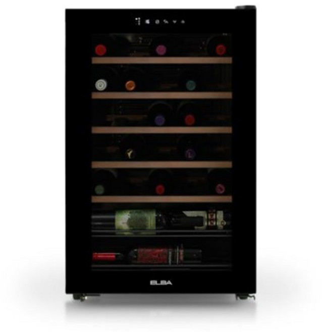 엘바 프리미엄 와인셀러 와인냉장고 EWCP93WT31 31병, 블랙(BLACK), 31병 93L EWCP93WT31