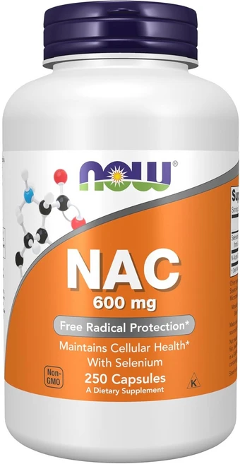 나우 나크 NAC 600mg, 250 - 쿠팡
