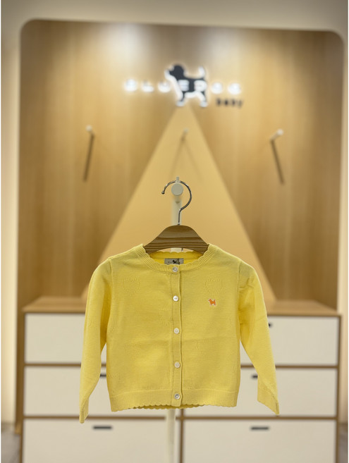 오프라벨 [블루독베이비] 코튼혼방 하트가디건 YE4511420002